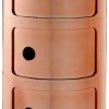 Kartell Modular 3 Elements (5967)copper rojo Kartell Modular 3 Elements (5967)