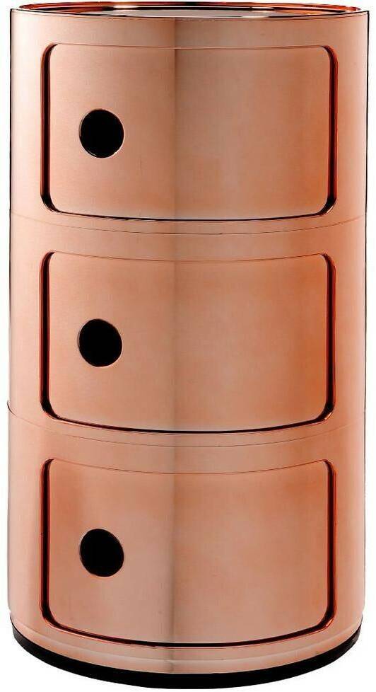 Kartell Modular 3 Elements (5967)copper rojo Kartell Modular 3 Elements (5967)