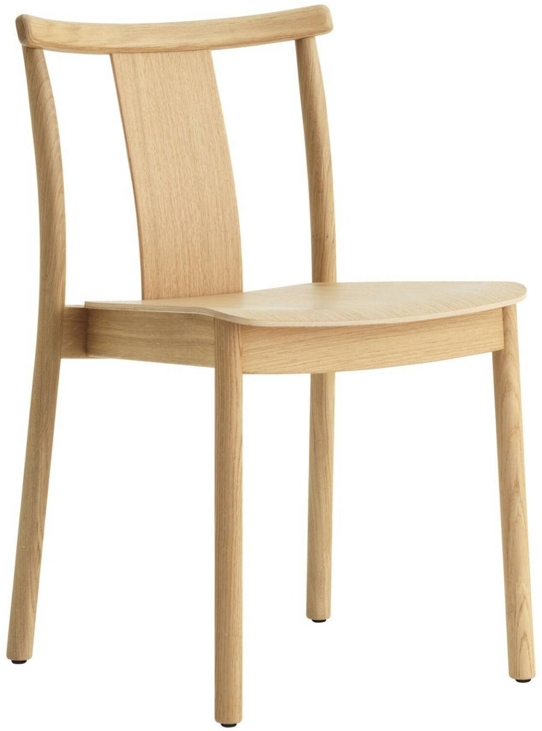 Audo Merkur chair natural oak 46x78x52cm Muebles de diseño