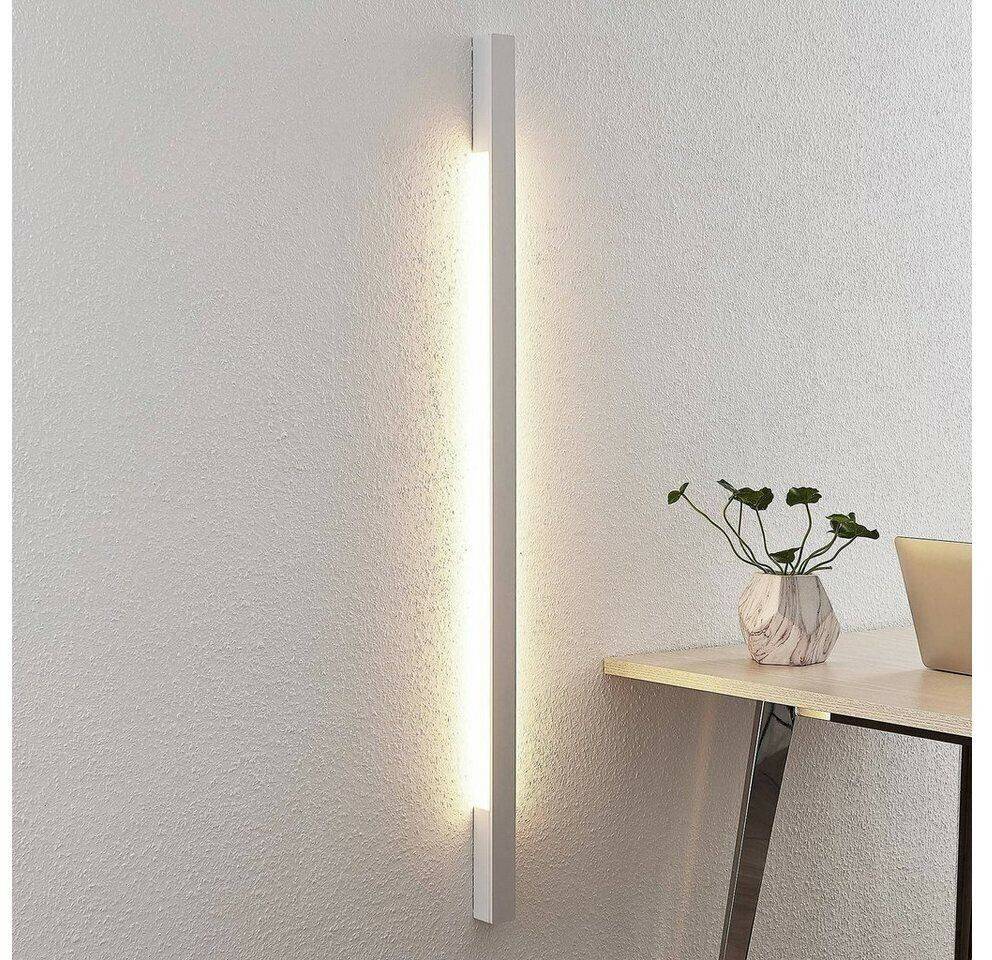 Arcchio Ivano LED wall light, 130 cm, white Lámparas