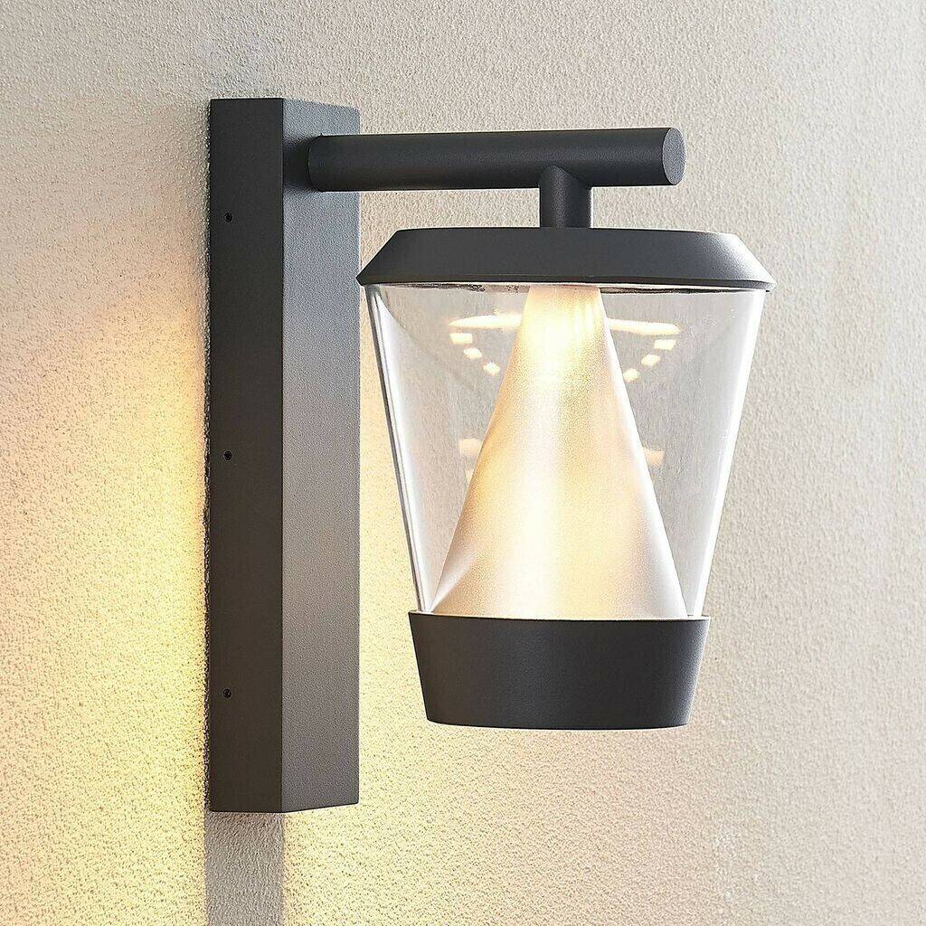 Lámparas de exterior Lucande Tiany LED outdoor wall light, hanging