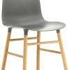 Normann Copenhagen Form chair Normann Copenhagen Form chairgrey/oak gris