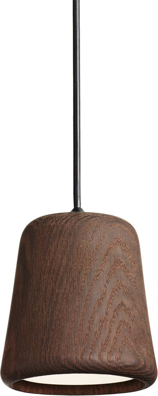 New Works bell shaped pendant lamp 13x14x13 cm black/Oak (20113) Lámparas